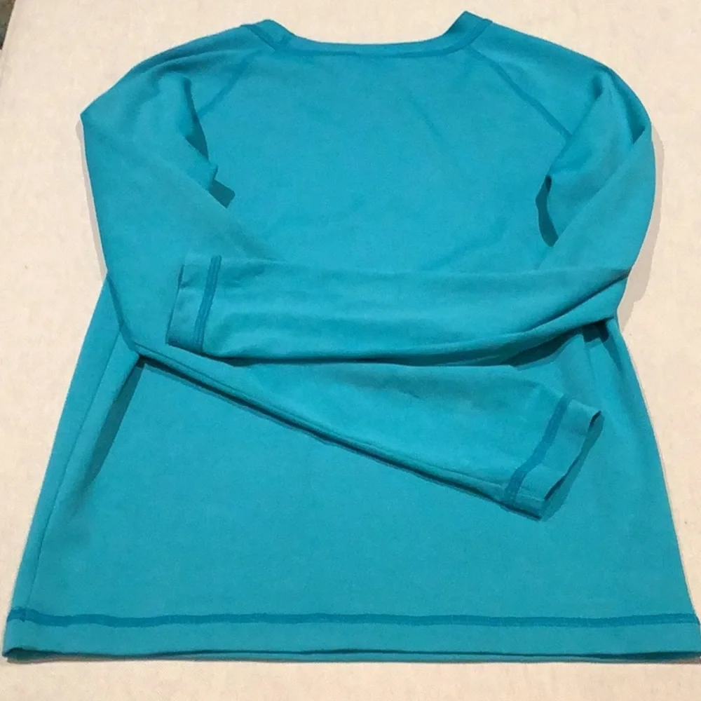 Hanna Andersson: RashGuard - Unisex - Long Sleeve - Turquoise - Size 10